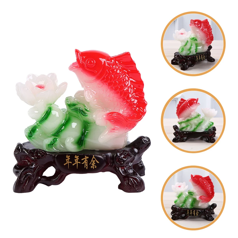 

Resin Decor Compact Animal Ornament Creative Desktop Decoration for Home Office Yearly Good Luck Statue