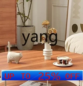 

LH Modern Small Apartment Home Retro Style Nordic Small Table French Cream Fengyunduo Tea Table