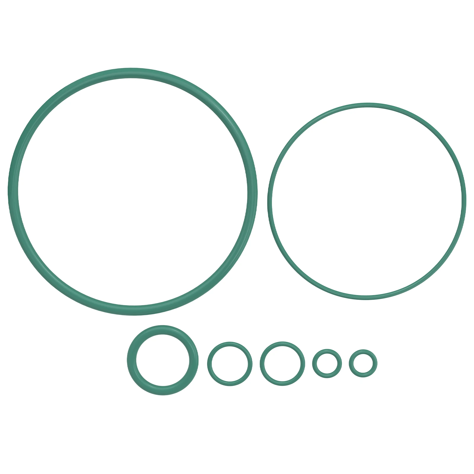 Bevinsee kit de substituição de anel o para tampa de filtro de óleo para bmw m52tu m54 e36 e46 e39 e60 e61 x3 x5 z3 z4 323i 325i 328i 330i