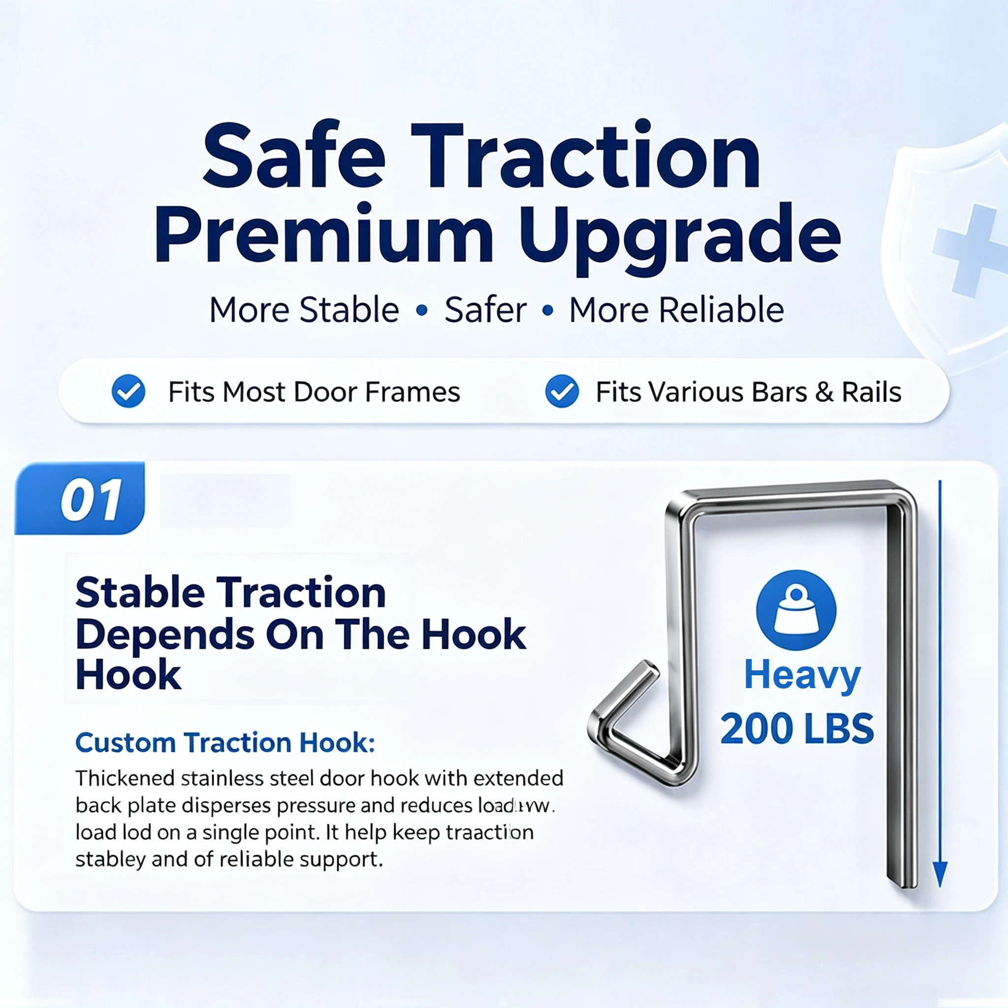 Cervical Traction Strap Door‑hanging Neck Stretch Corrector Physical Stabilizing Brace Household Relief Posture Care Practical