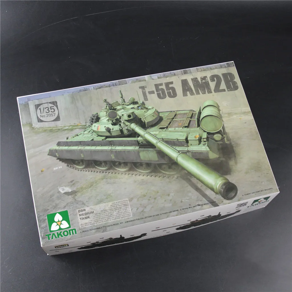 

Takom 1/35 DDR Medium Tank T-55 AM2B #2057 Model Kit