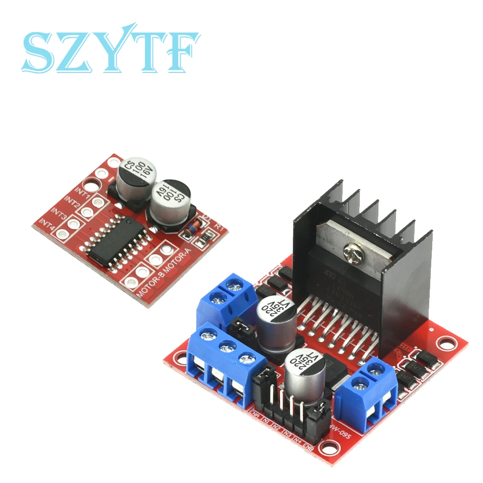 L298N DC Motor Driver Module L298N Stepper Motor Smart Car Robot Breadboard Peltier High Power L298 DC Motor Driver for Arduino