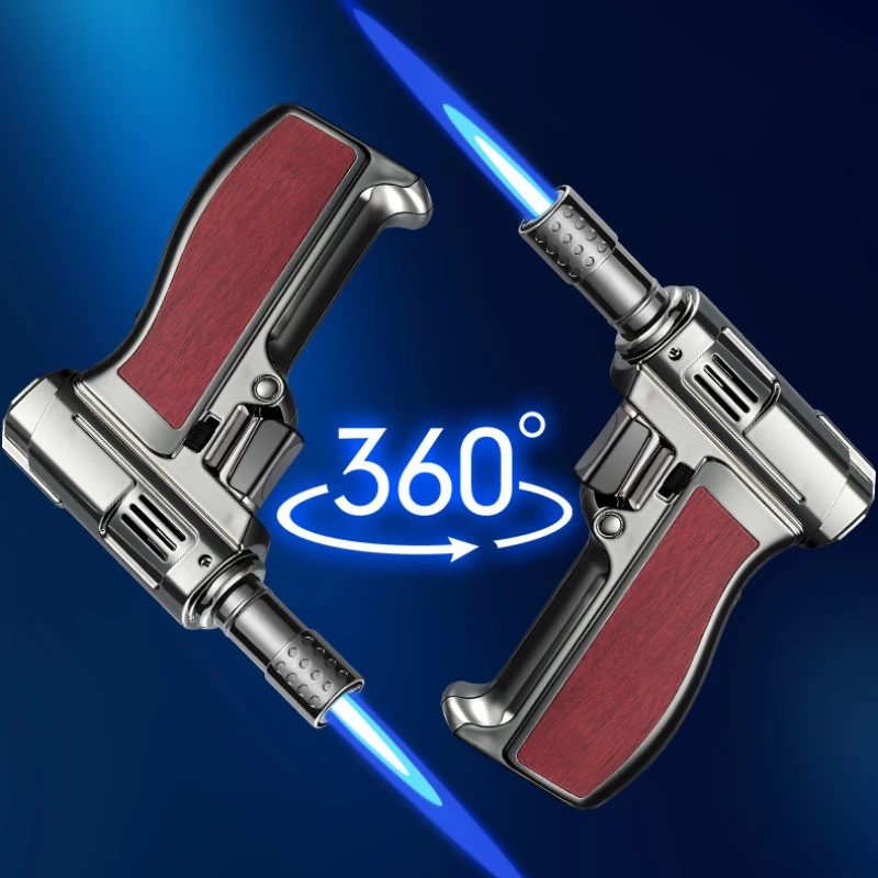 

Torches lighters butane Outdoor Multi-purpose Lighter Butane Gas Turbocharged Windproof High-temperature Torch special lighters