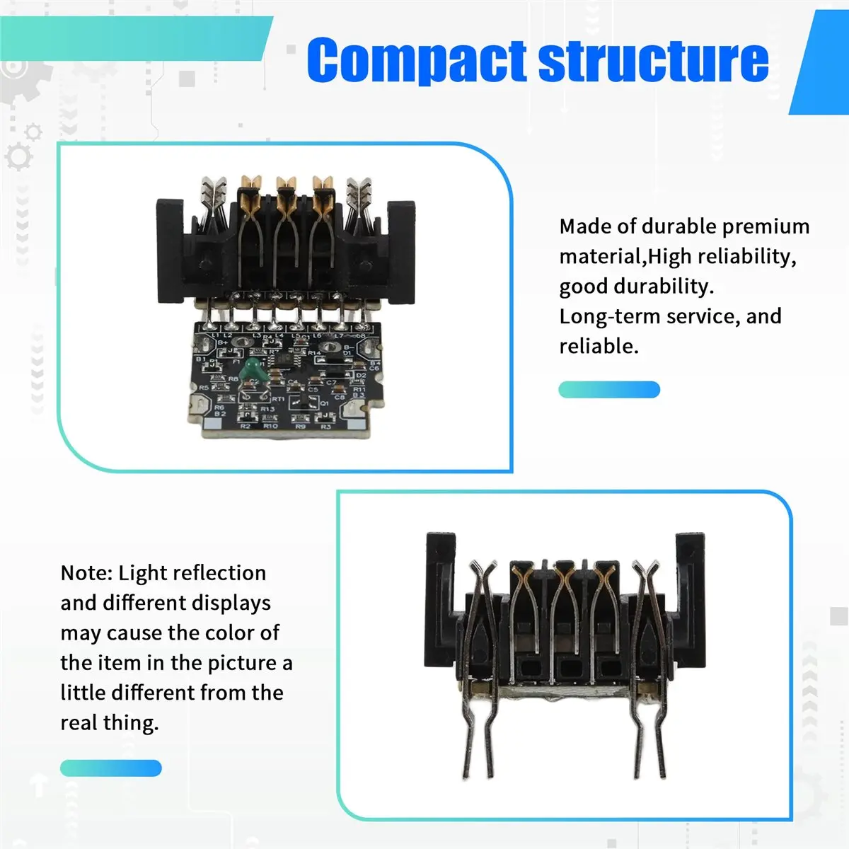 A912FHOT]Suitable for 20V10 Core 21700 Electric Core Power Tool Plastic Shell Protection Board