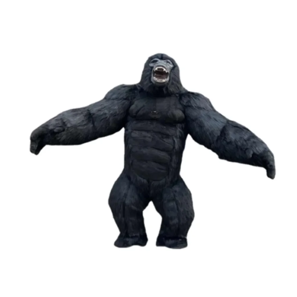 

260cm inflatable costume Gorilla King Kong Cosplay Costume Birthday Party Role Play Funny Props Panda Polar Bear Mascot Set