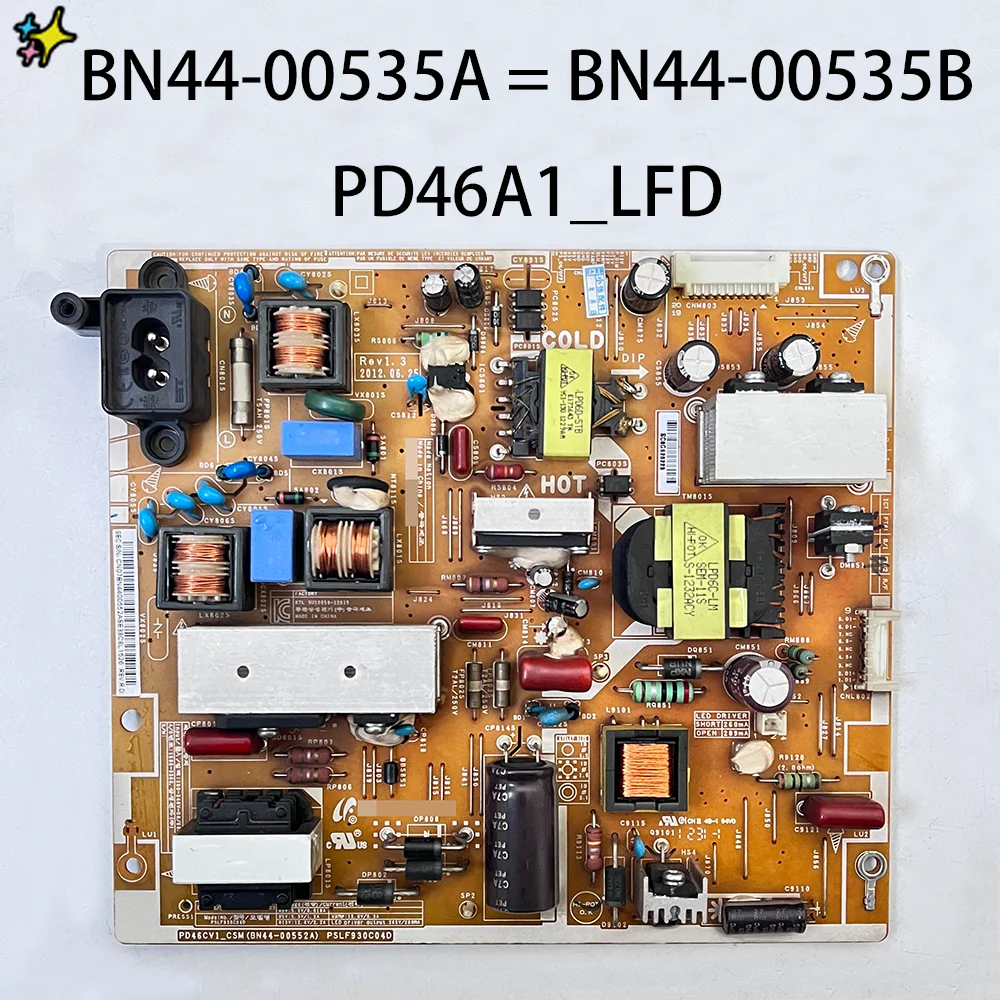 

BN44-00552A PD46CV1_CSM PSLF930C04D Power Supply Board is for UN40EH6030FXZA UN40FH6030FXZA UN46EH6030F UN46EH6070F UA46EH6030R