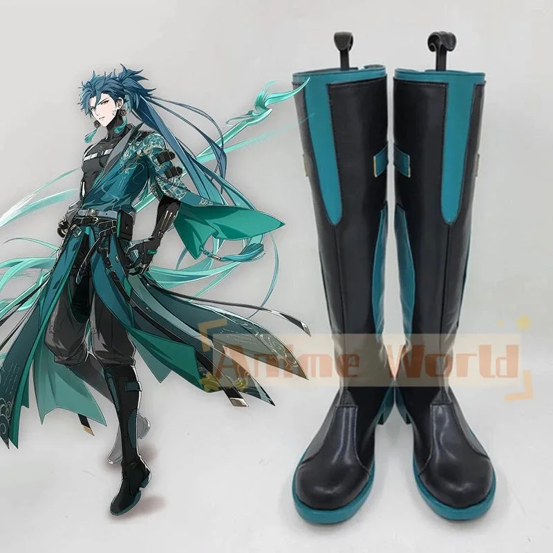 

Game Wuthering Waves Jiyan Shoes Cosplay Boots Halloween Carnival Boots Custom Made