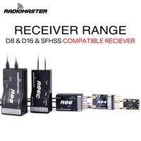 New Arrival RadioMaster R81 R84 R86 R86C R88 R161 R168 2.4G Nano Receiver Compatible FrSky for RC Drone