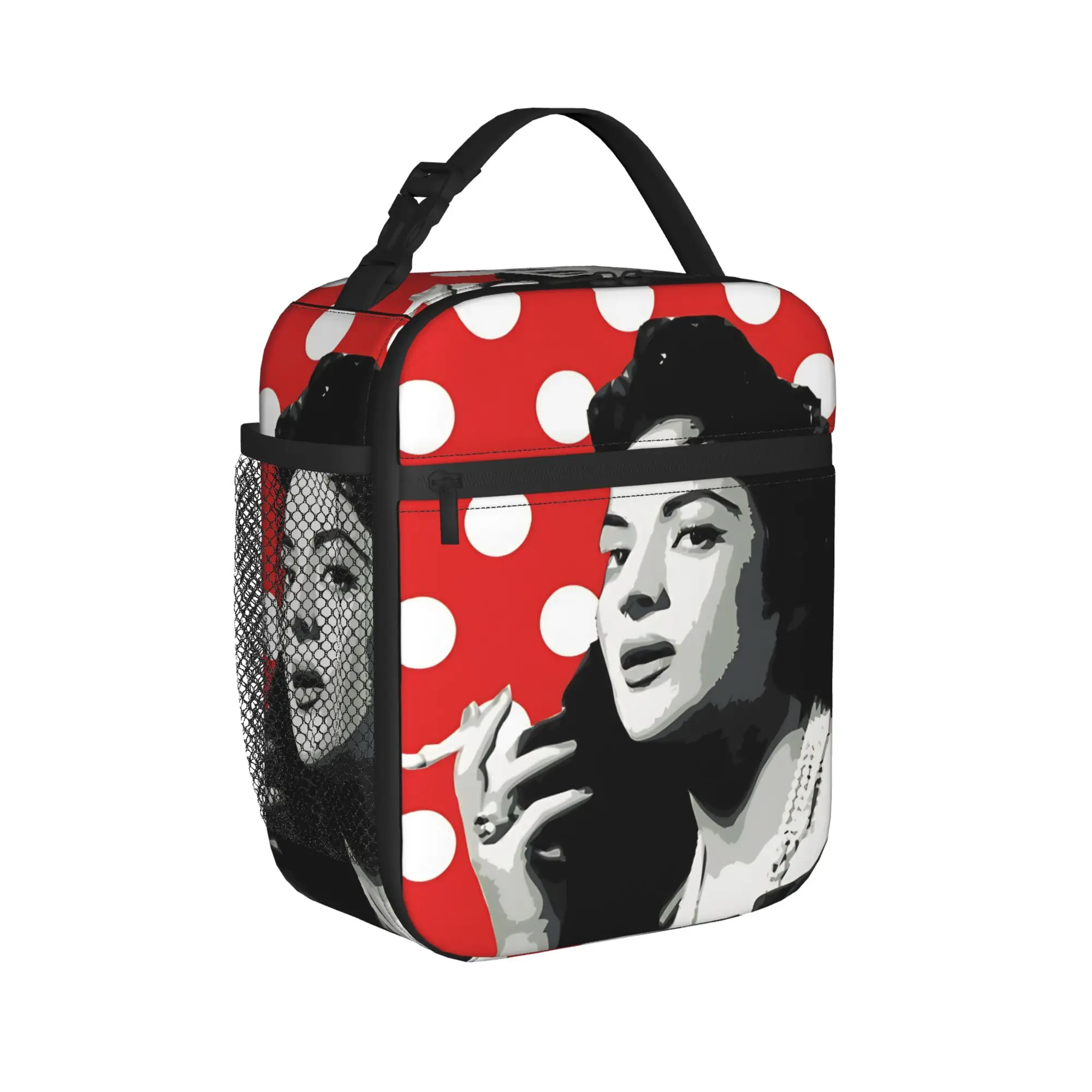 Lola Flores  La Faraona  Insulated Lunch Bags High Capacity  Reusable Thermal Bag Lunch Box Tote Beach  Travel Men Women
