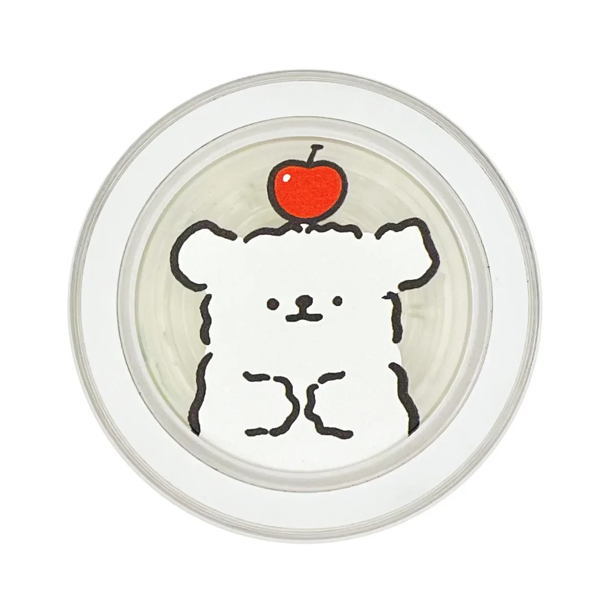 

Cute Cartoon Korean Dog Magsafe Magnetic Phone Griptok Grip Tok Stand for IPhone 15 Foldable Wireless Charging Case Holder Ring