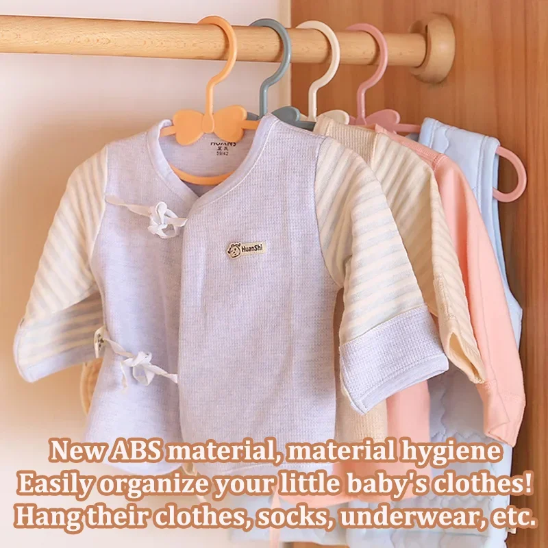Baby Hanger 10pcs Kids Clothes Hanger Rack Display Cute Hanger Clip Wholesale