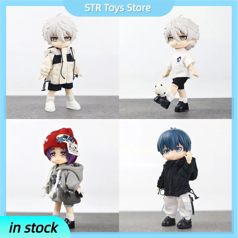 

В наличии Blue Lock Ob11 Аниме Фигурка Isagi Yoichi Honeybee Kaeri Nagi Makoto 1/12 Joint Doll Toy Декоративные рождественские подарки