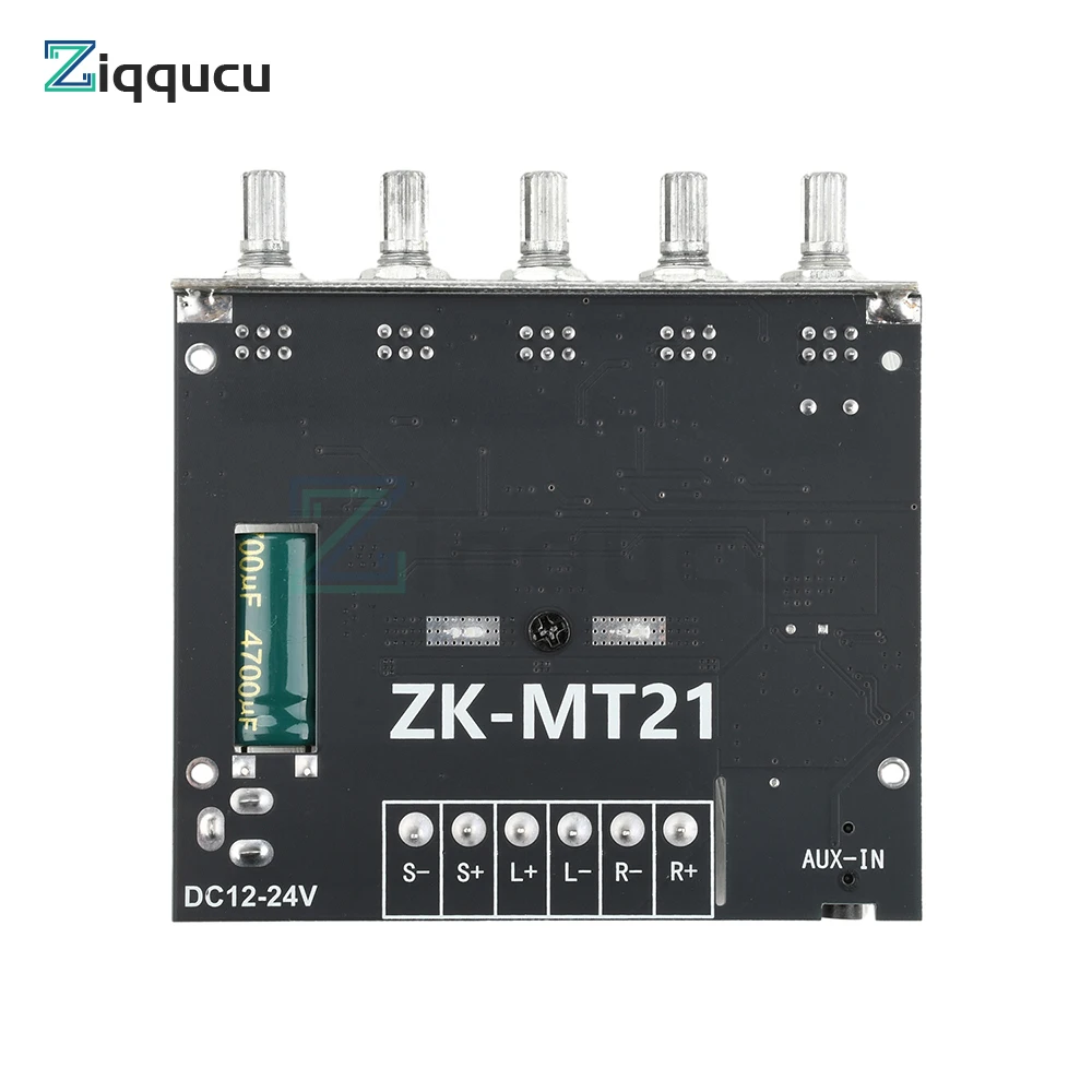 2.1 Channel BT Digital Power Amplifier Module Subwoofer Amplifier Board 50W*2+100WPower Audio Stereo Amplifier Board - Image 6