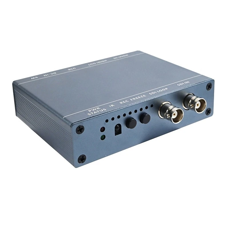 3G-SDI Video Recorder 4K HDMI Recording Box DVI Recording Medical Video Conference Game Computer Lossless Ring Out