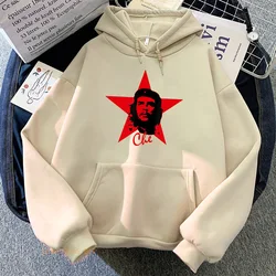 Che Guevara Graphic Printing Hoodies Long Sleeve Winter Sudadera Mujer Women/Men Casual Hooded Sweatshirt Streetwear Comfortable