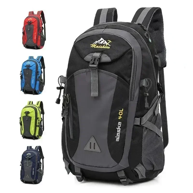 Weysfor 40L Wasserdichter Herren-Rucksack, Reiserucksack, Sporttasche, Outdoor, Bergsteigen, Wandern, Klettern, Camping, Rucksack für Männer