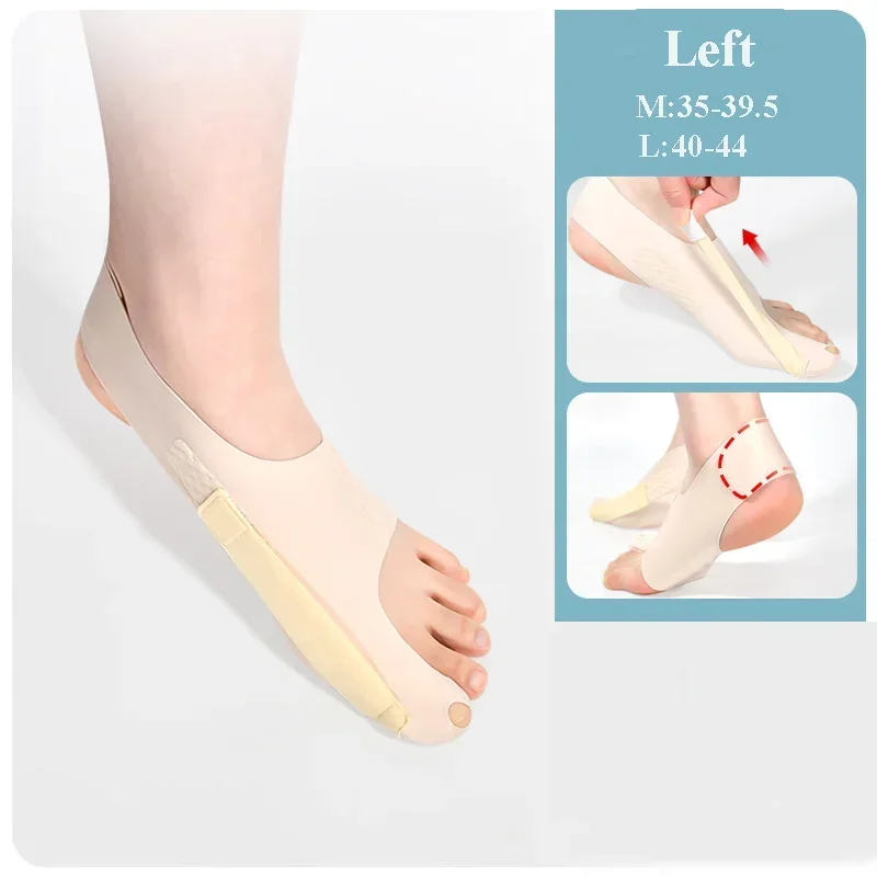 Corrector Hallux Valgus Big Toe Bunion Corrector Orthopedic Socks Toes Separator Women Men Foot Care Toe Pain Relieve Tools