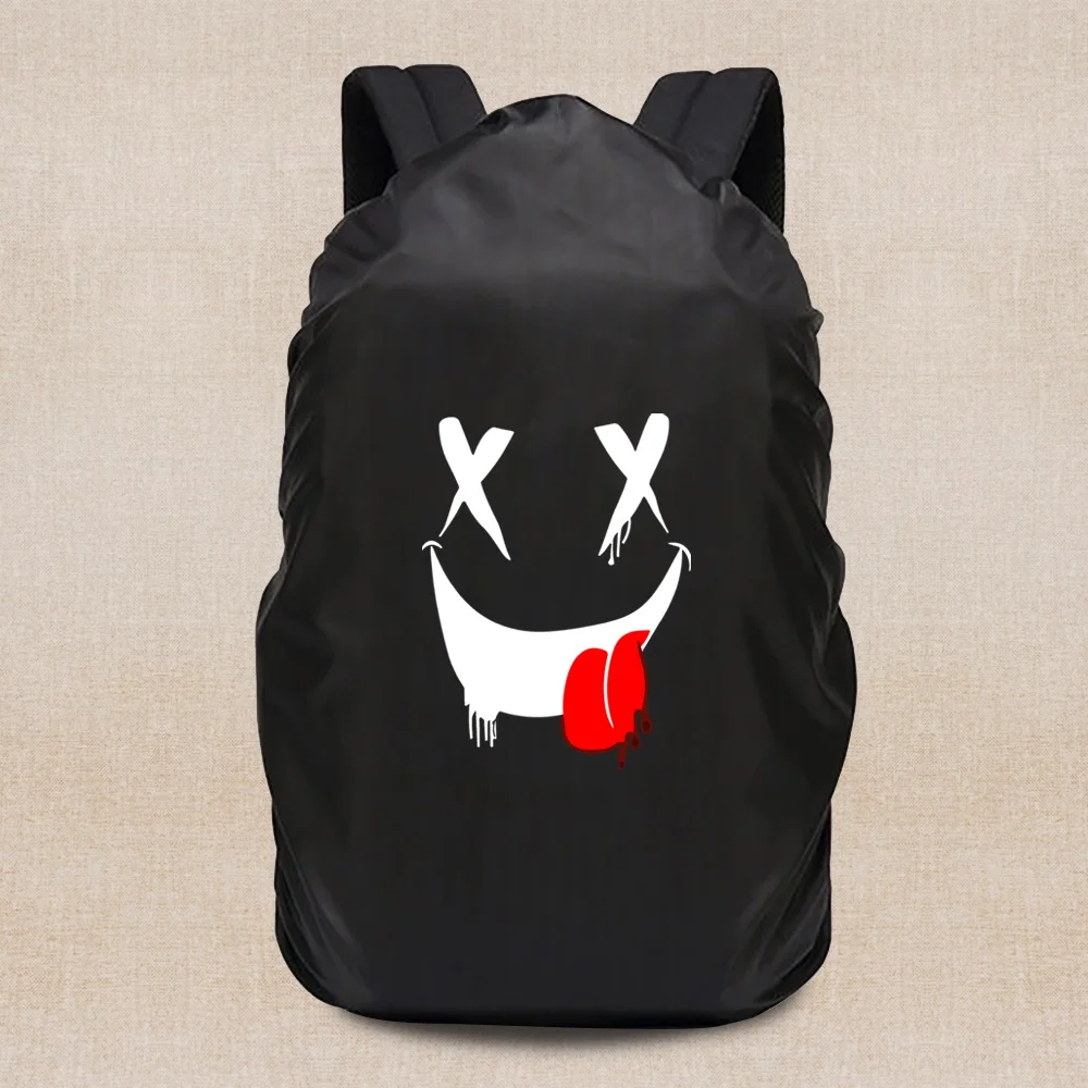 غطاء حقيبة الظهر مقاوم للمطر 20-70L للتخييم ومقاوم للماء والغبار والتسلق في الهواء الطلق وغطاء سفر خفيف الوزن من سلسلة Smile