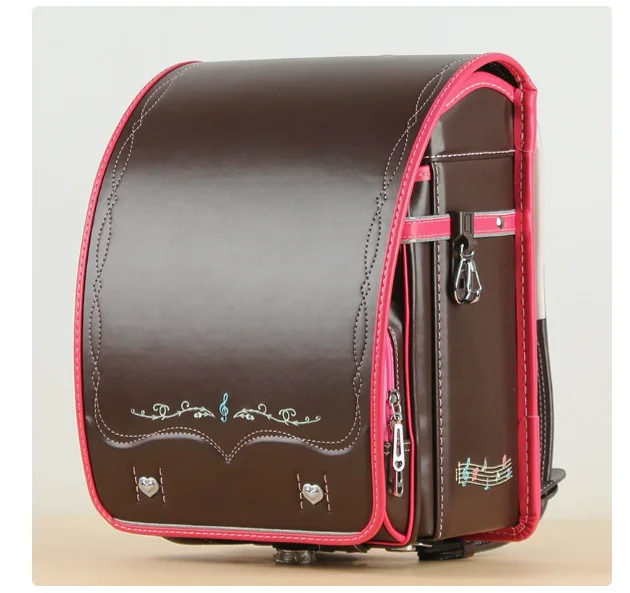 School Backpack PU leather Randoseru Backpack Satchel Japan Bag Japanese School Bag Randoseru Girls PU Leather Book bag for Girl