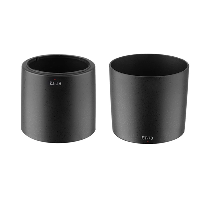 【Superdeals】ET-73 Capa de lente para montagem em câmera Capa de lente para proteger a lente contra arranhões para Canon EF 100Mm F/2.8L