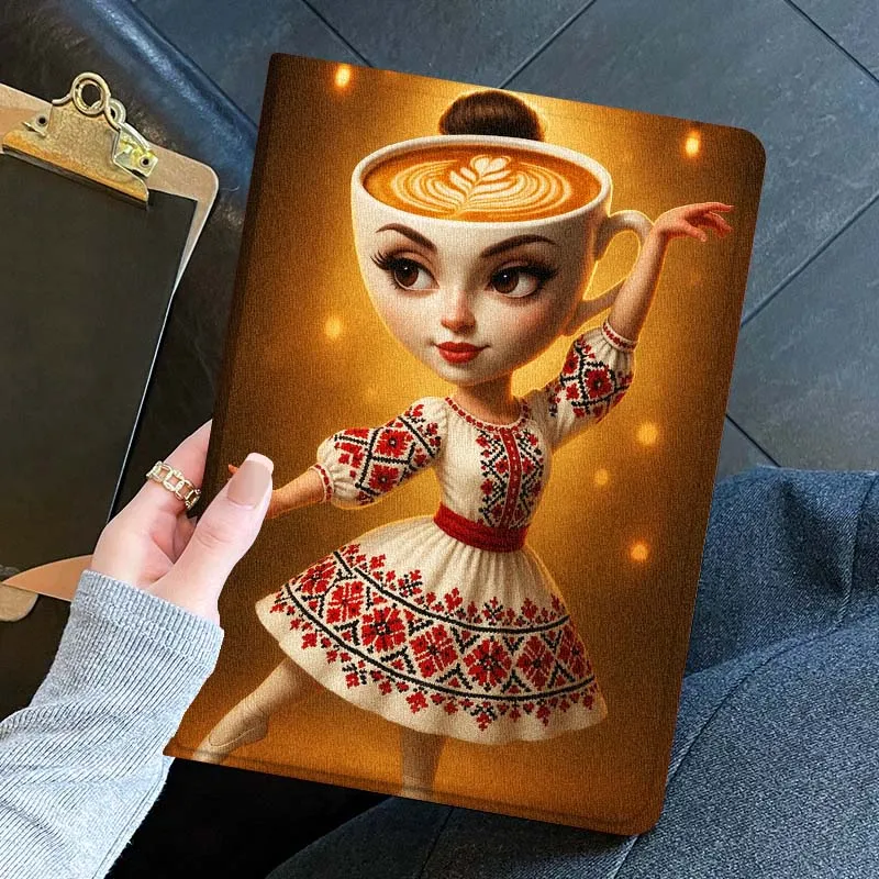 Balerina Capucina Tung Sahur para Xiaoxin Lenovo Pad Tab K10 K11 M10 P12 P11 Pro GT Gen2 Plus Legion Y700 Y900 12,1 funda para tableta