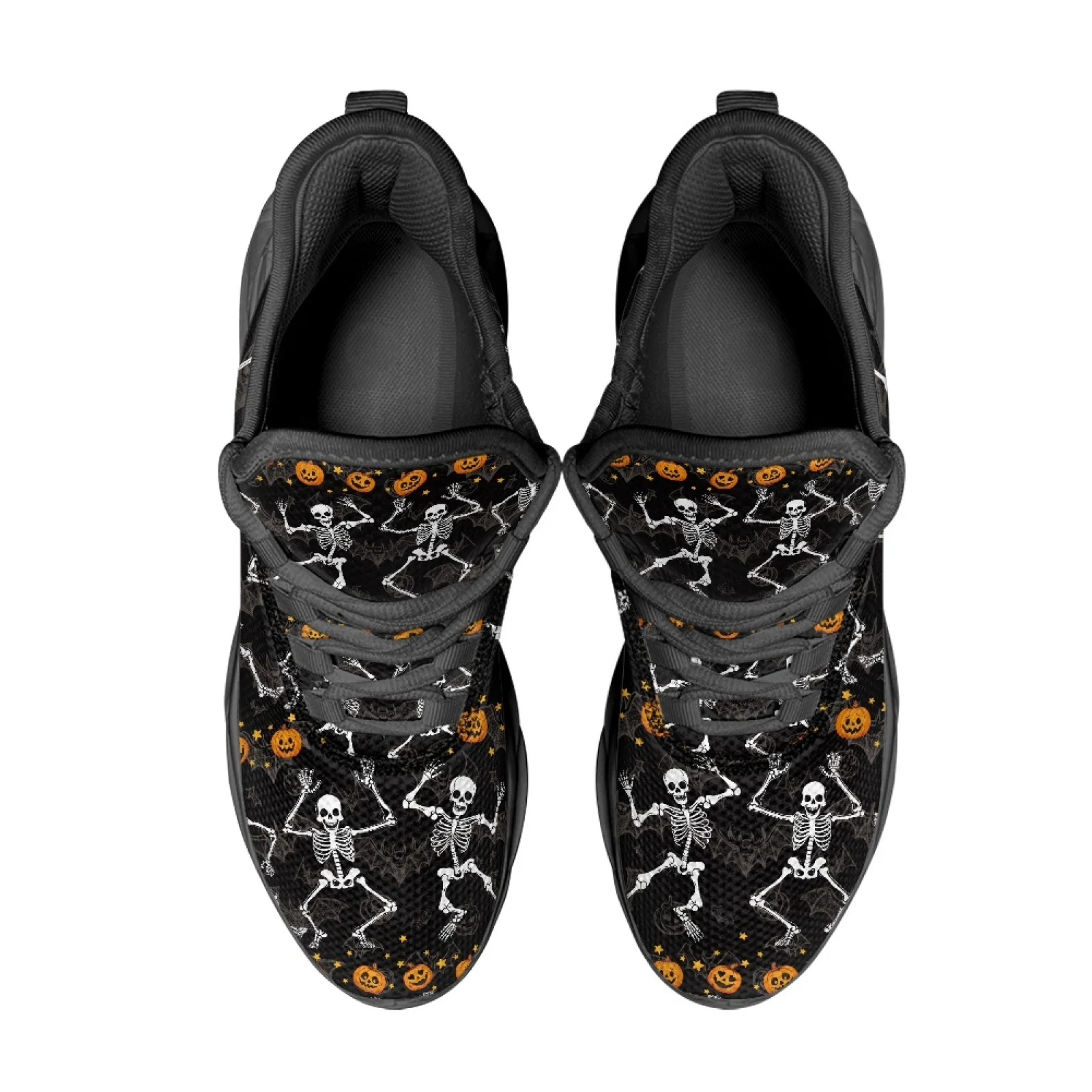 PENSTROLL Dancing Skeletons Breathable Running Shoes Athletic Footwear for Unisex Casual Athletic Shoes