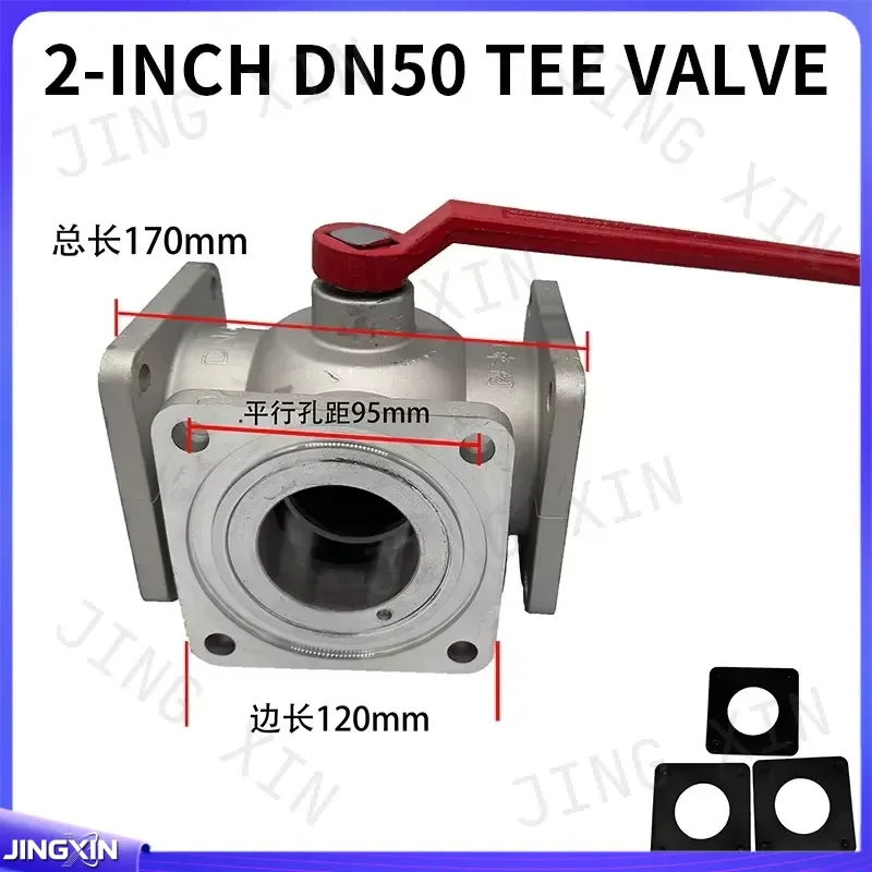 Custom for DN100 Water Sprinkler Truck Sewage Suction Truck Square Ball Valve 2.5 inch Sewage Outlet Fire Hydrant Valve