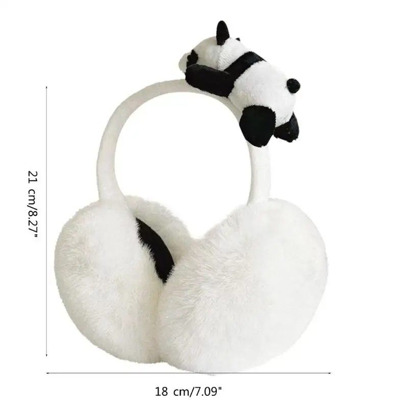 ที่ปิดหูกันหนาว Panda Earmuffs ให้ความอบอุ่นและทันสมัย ​​ที่อุ่นหู Pudsy Panda