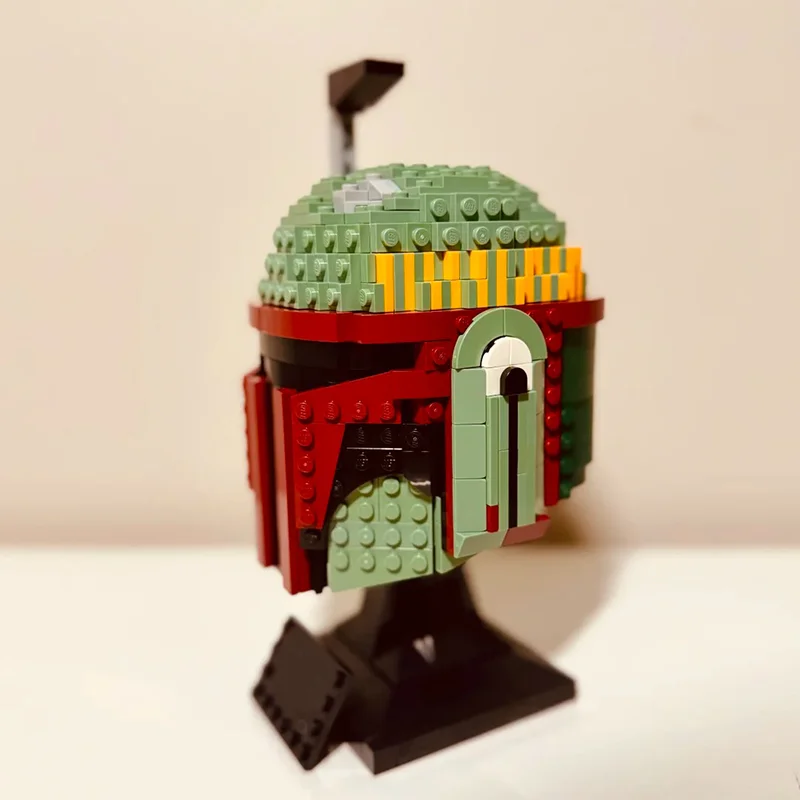 MOC-75277 スタープラン DIY アセンブリボバヘルメット MOC 宇宙船バトルモデルビルディングブロック建築教育アセンブリモデルおもちゃ