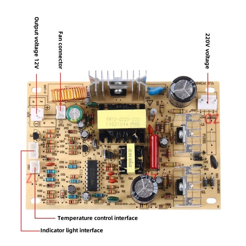 72W water dispenser accessories, refrigeration board electronic refrigeration power board water dispenser switch circuit