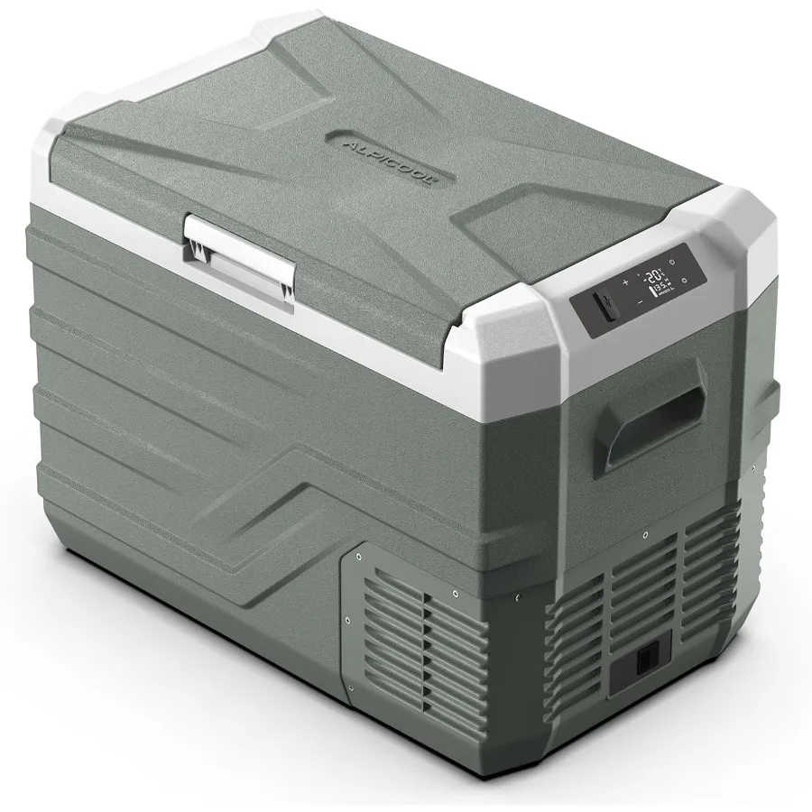 

Car Refrigerator 12 Volt Refrigerator 37QT Portable Freezer with Dual Voltage Compatibility 12/24V DC and 100240V AC for Campin