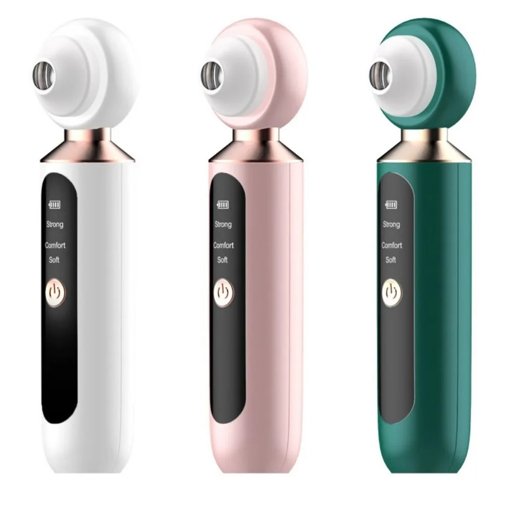 Visual Electric Blackhead Remover Pore Cleanser Magnifying Glass Facial Blackhead Removal Instrument Acne Remover LED