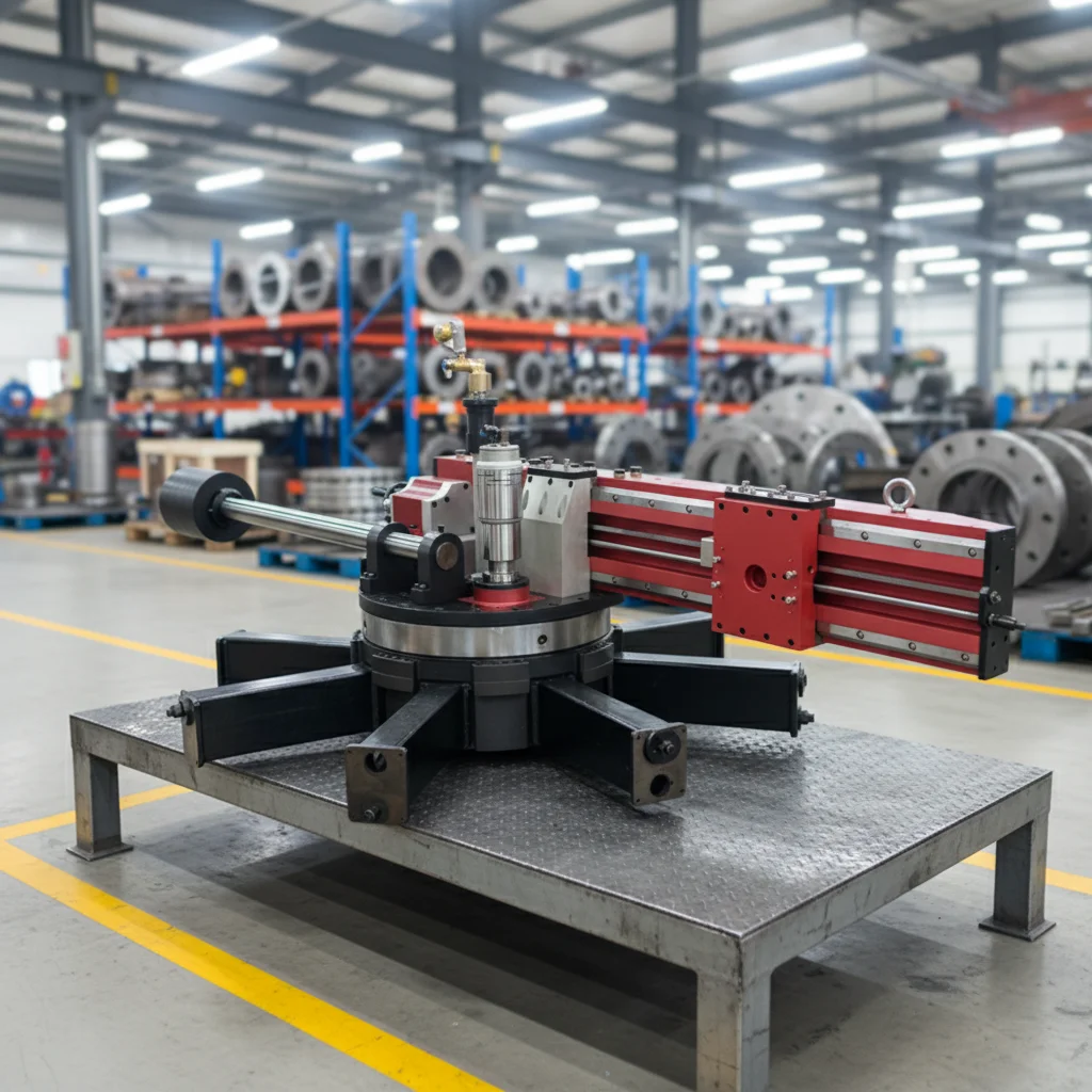 SERIN FLH-2000 Large Internal Pneumatic/Electric CNC Flange Face Machine Gearbox Bearing Motor 762-2000mm Working Range