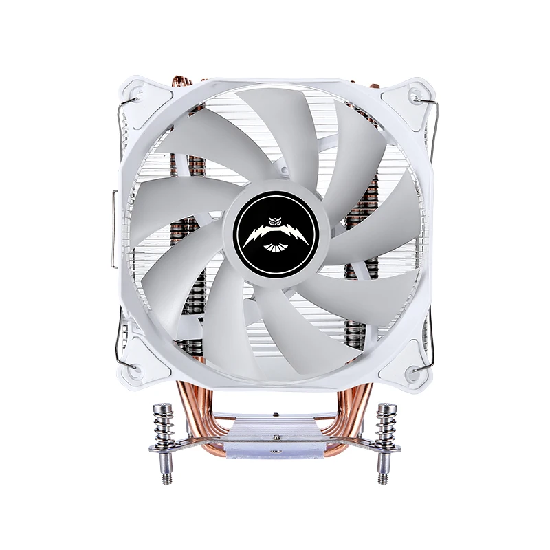 QiuzAim Air-Cooled Efficient Processor CPU Cooler 120mm Fan 4Pin/PWM 6 Heat Pipe Compatible LGA2011 2066 115X 1200 1700 1851 X99