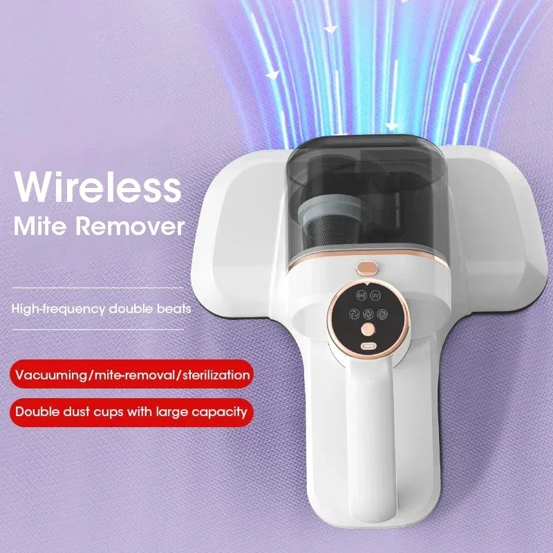 Wireless Handheld Power Vacuum Cleaner Cordless Bed Cleaner For Pet Hair Removal