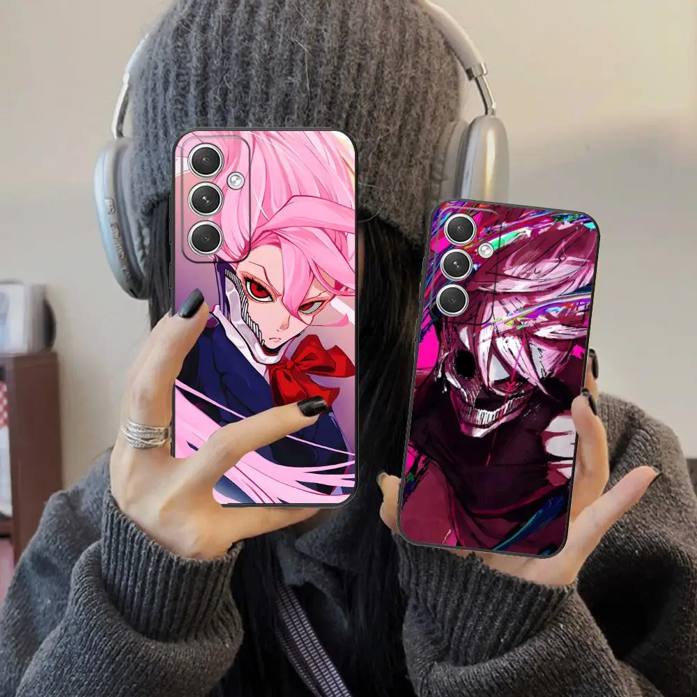 

Чехол для телефона Dandadan Aira Shiratori для Samsung Galaxy S25 S24 S23 S22 S21 S20 Note20 Plus FE Ultra Colorful Cover Luxury Pretty