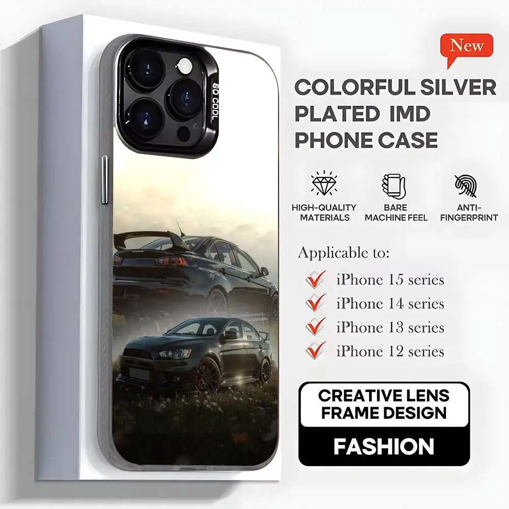 حافظة هاتف سيارة EVO X Refit باللون الأسود الرائع لهواتف iPhone 16,15,14,13,12,11,Mini,Pro,MAX,plus,غطاء أسود غير لامع مقاوم للصدمات