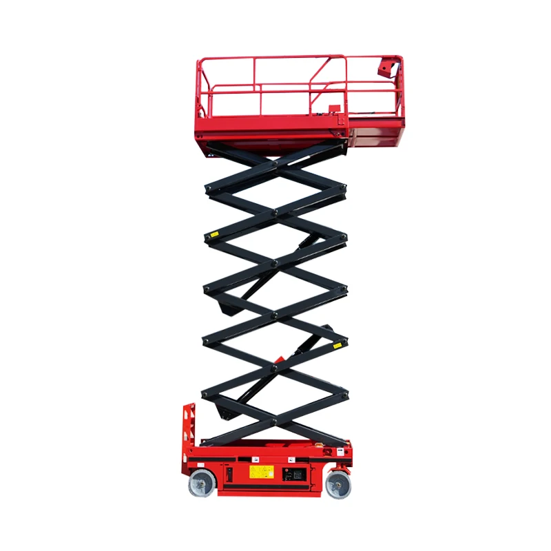 Aerial Work Platform 300kg 460kg Self Propelled Hydraulic Scissor Lift Platform Table Electric Ladder Lift