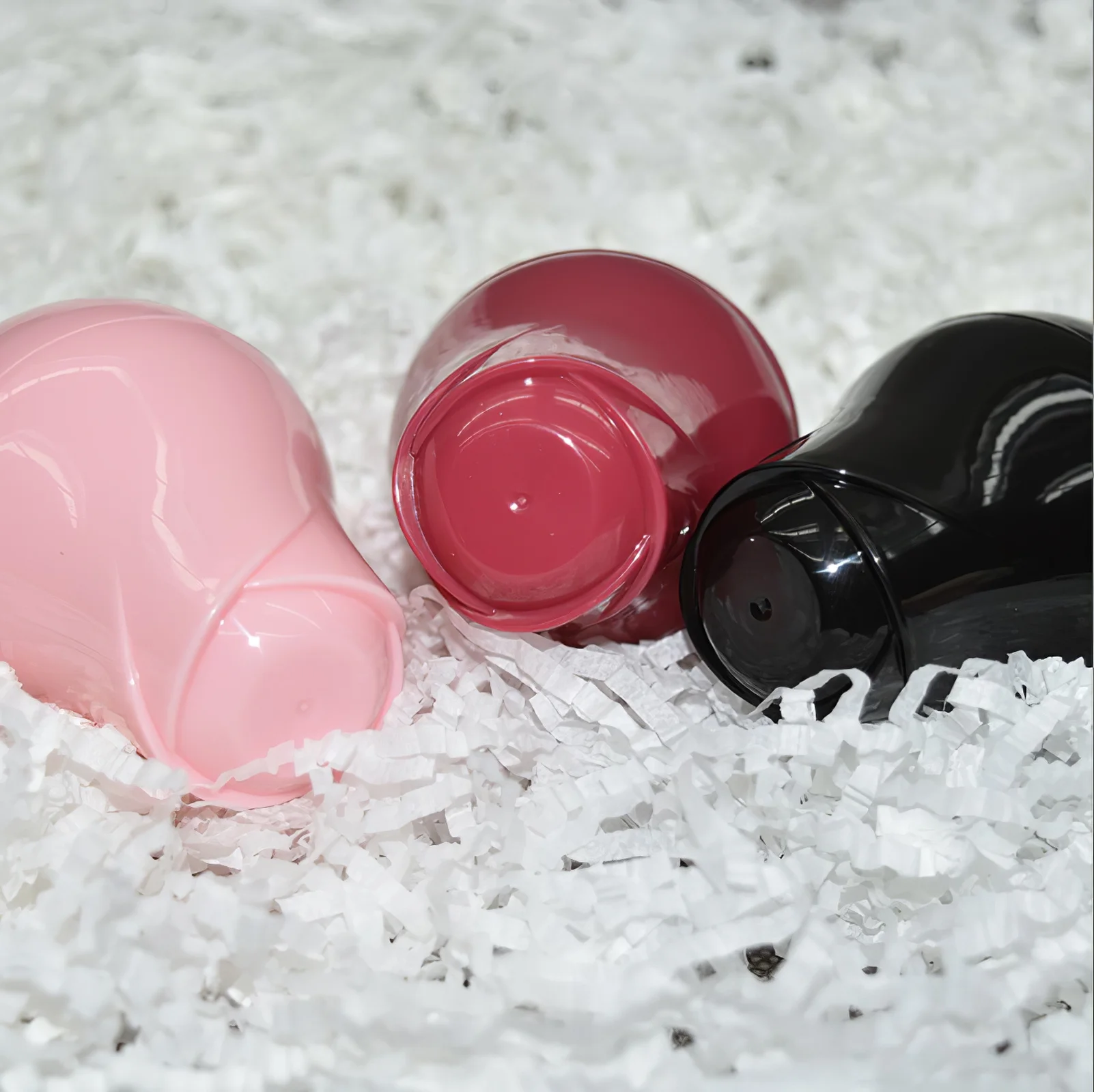 Esponja de maquiagem de silicone para pó de cogumelo, 3 peças, expande na água, lavável, liquidificador reutilizável para base, creme, corretivo molhado