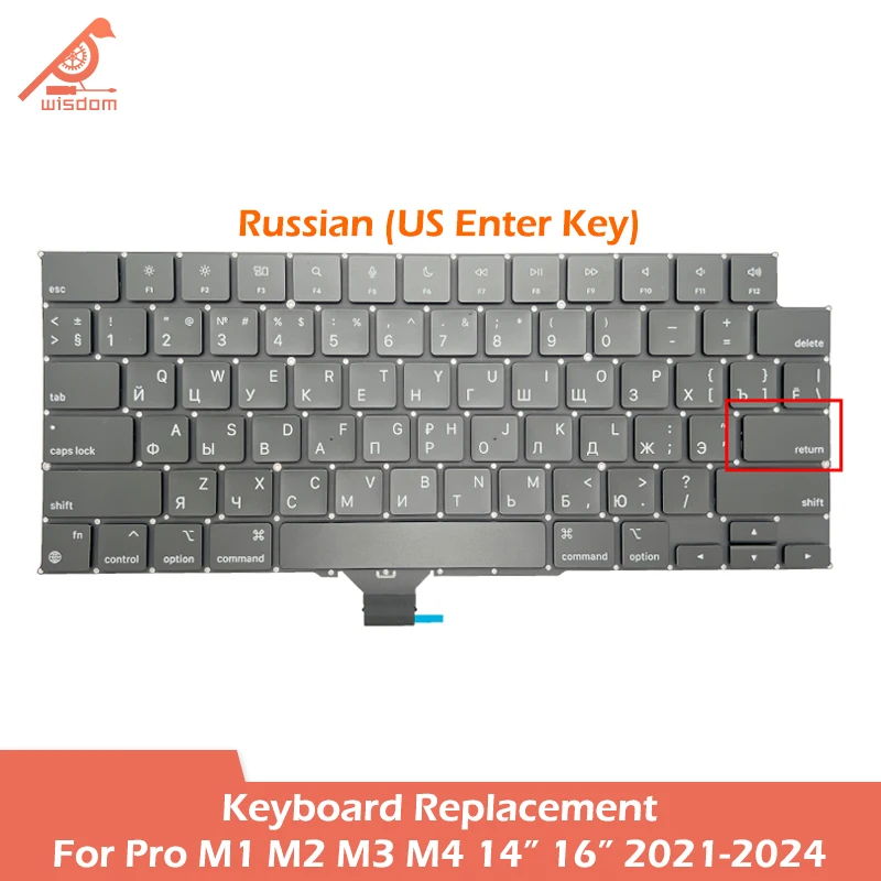 MacBook M1 M2 M3 M4 14 16 Keyboard Replacement