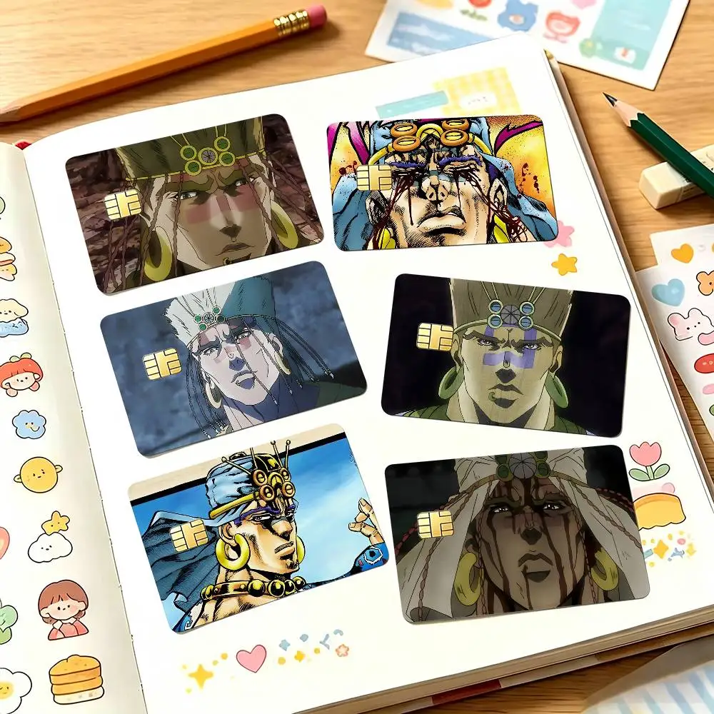 Wamuu JoJo Art Print Credit Card Skin Waterproof PVC Bank Card Decal