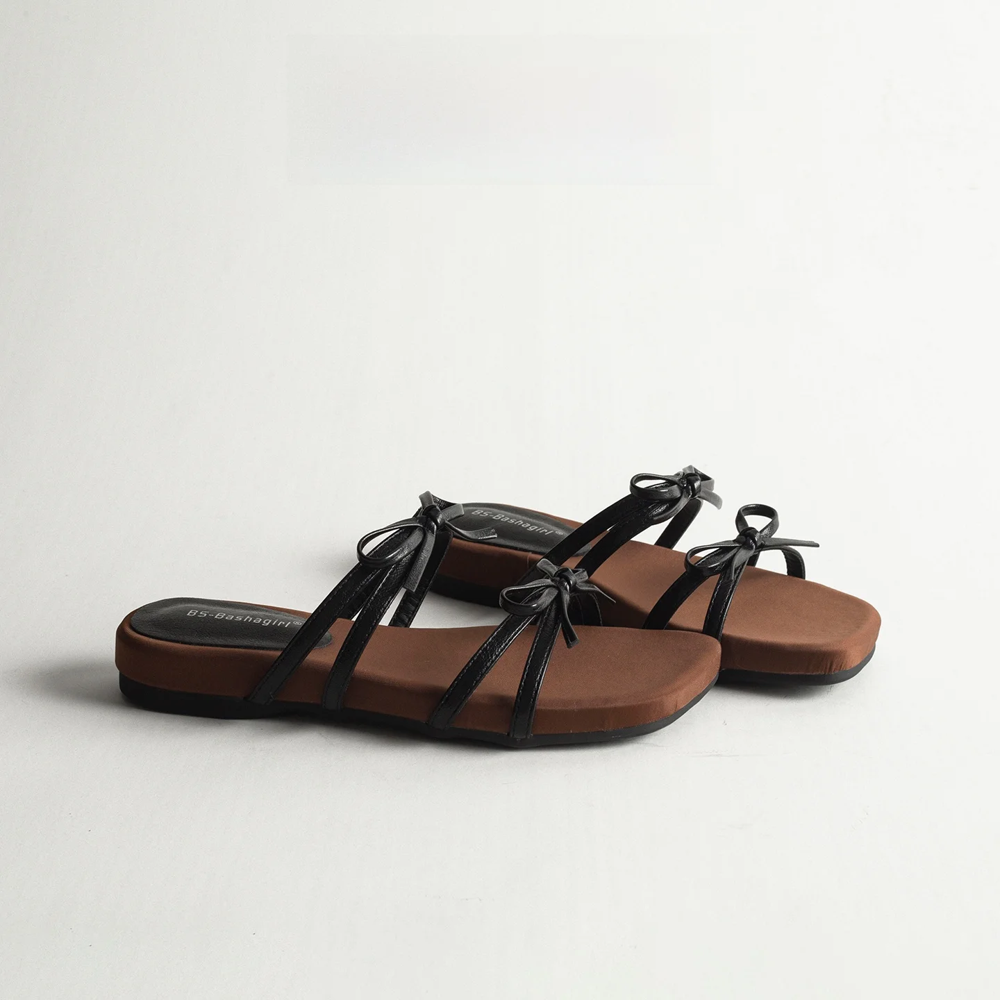 Knot Thick Heel Sandals Women's Outdoor Versatile Fairy Style Matching Skirts Beach Toe Open Sandals Breathable