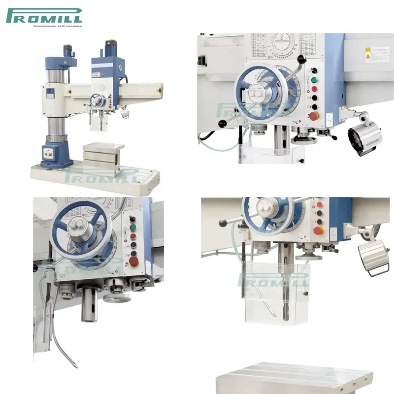 HCY Promill Z3063-20A Hydraulic Radial Drilling Machine Motor-Driven Precision Metal Drilling Equipment Multifunctional 5.5kW