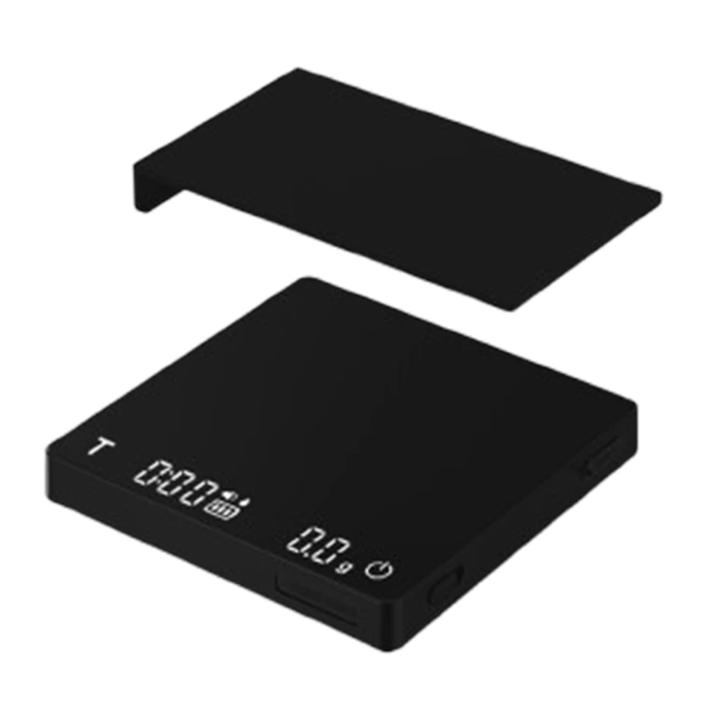 J1UL1N Digital Coffee Scale For Kitchen High Precision Rechargeable Cyclic Espresso Electronic Home Accessory