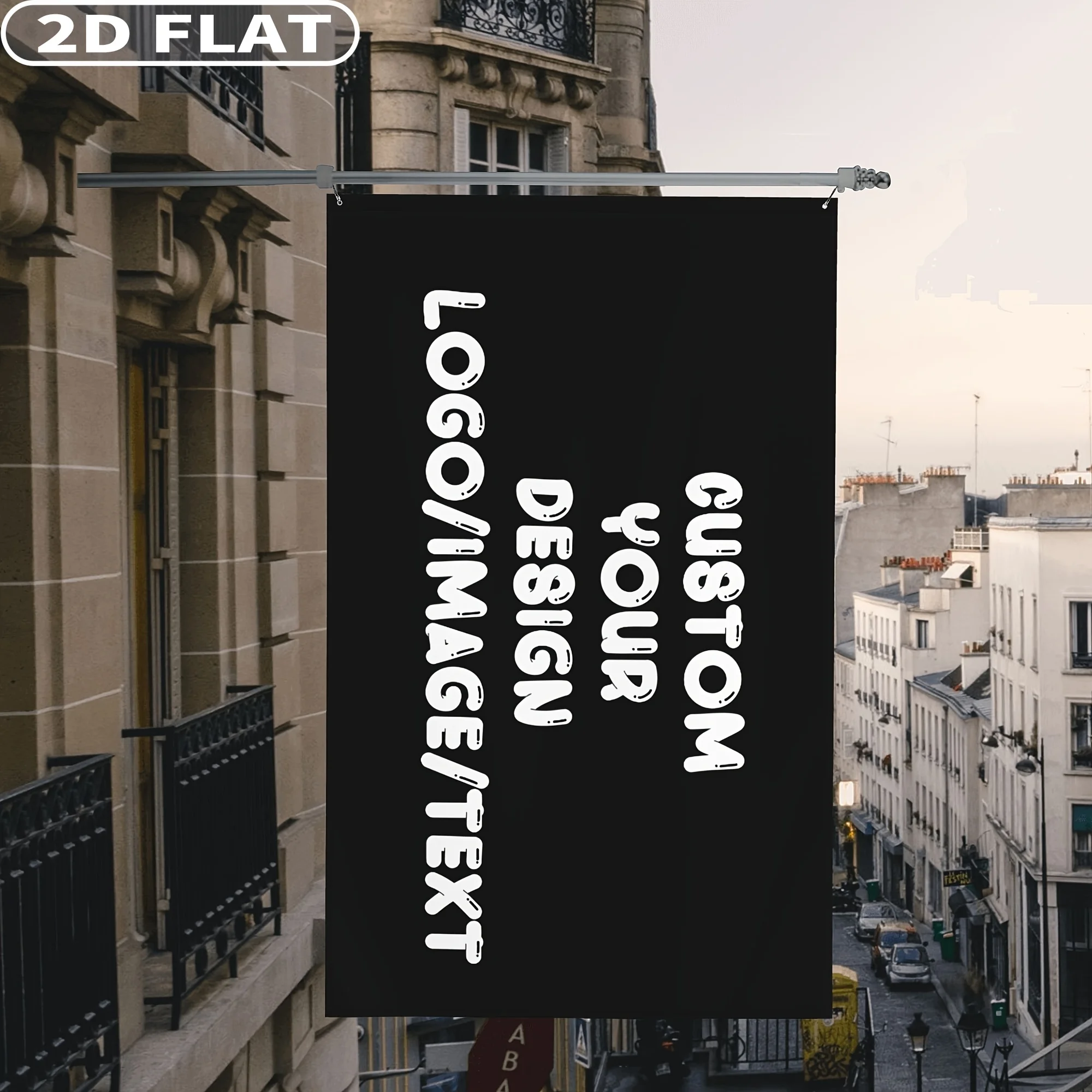 Customized Party Banner, Custom Flags Single-sided, Suitable for Outdoor Yards, Festivals, Party Decorations, Without Flagpole image 4
