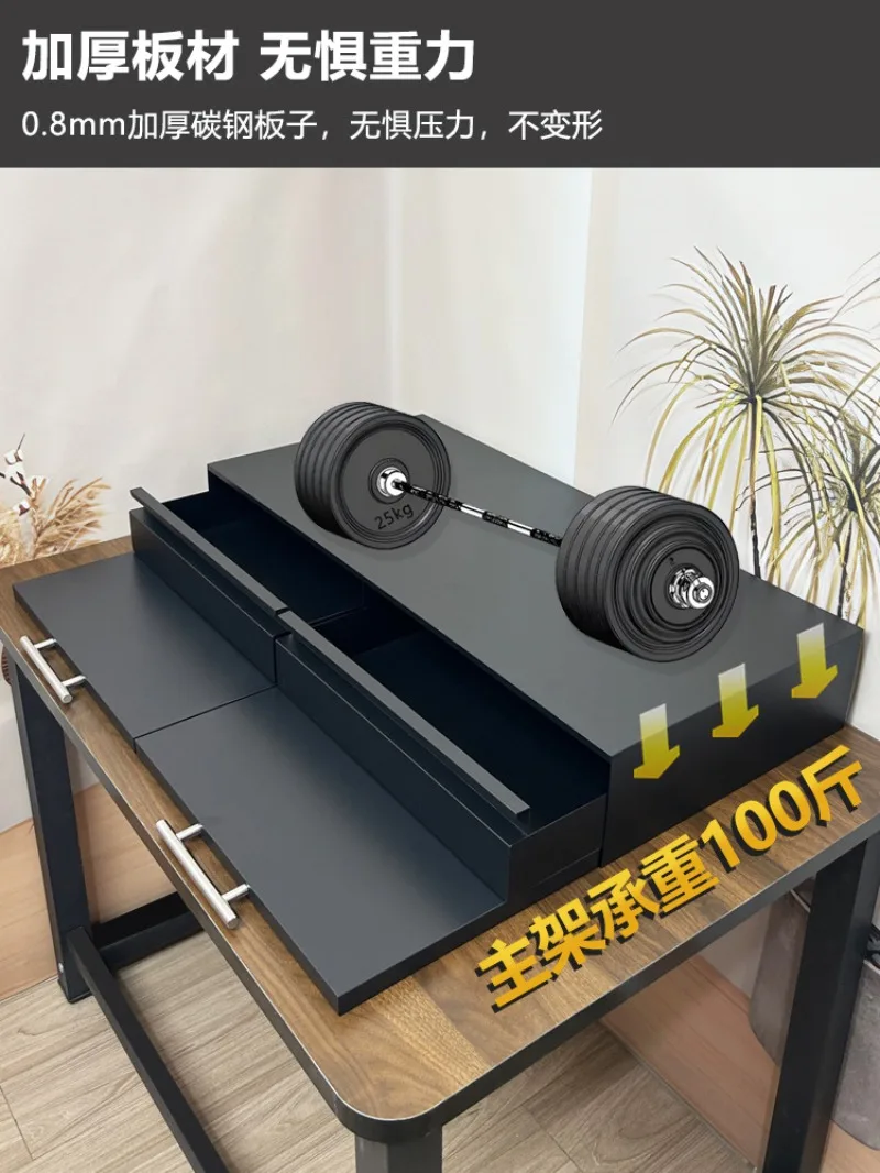 Kitchen Microwave Oven Bottom Shelf Workbench Oven Rice Cooker Pull-out Vegetable Rack Drawer Push-pull Storage Rack