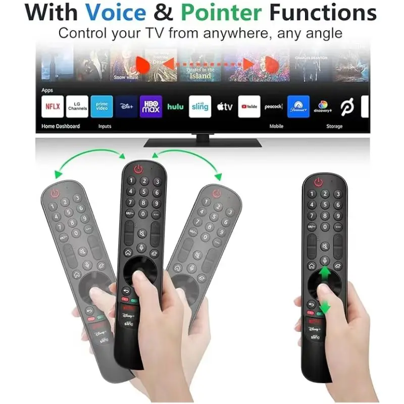 New MR23GA Replacement Magic Remote Control For LG-TV-Remote Compatible For All LG With Voice Function Smart OLED QNED UHD 4K 8K