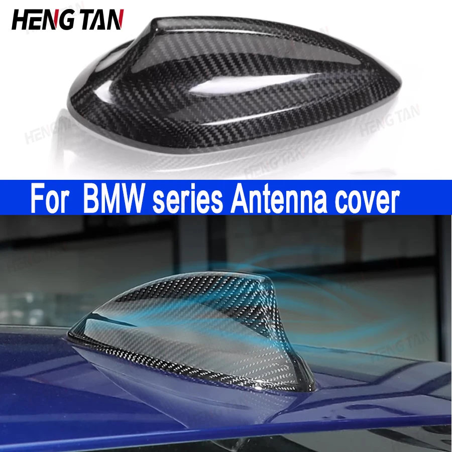 

For BMW X5 F15 G05 X6 F16 G06 X7 G07 X5M F85 X6M F86 Carbon fiber antenna cover shark fin signal cover decorative cover Body Kit