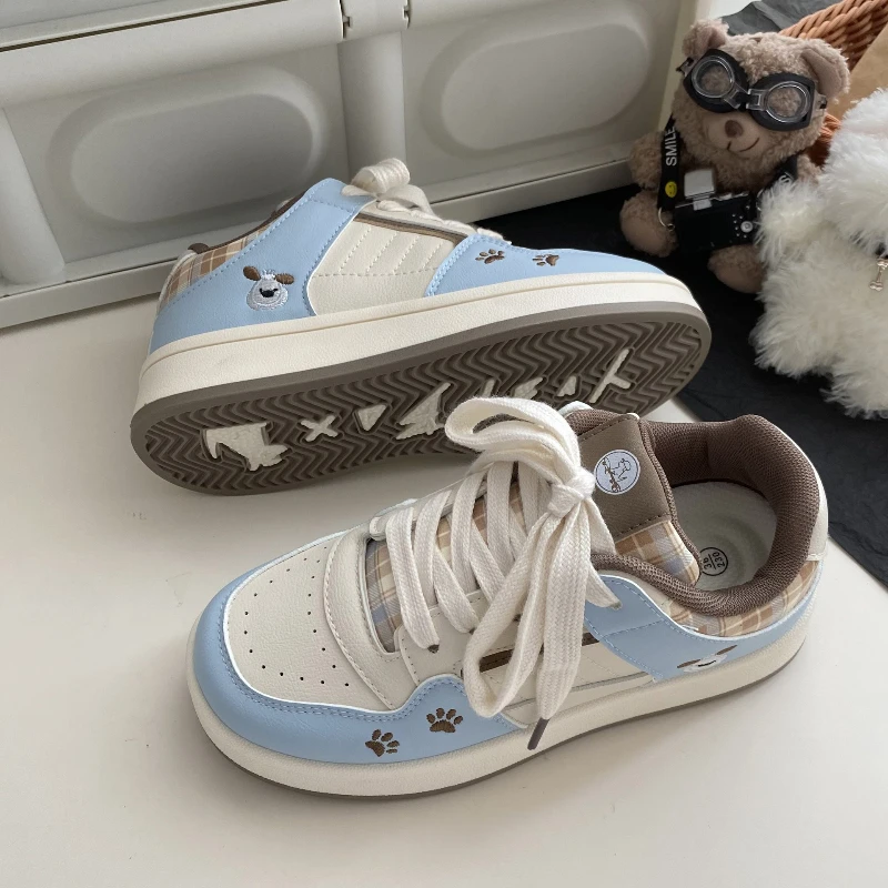 سميكة سوليد حذاء أبيض الخريف اللون حظر حذاء كاجوال جولة تو لينة سوليد أحذية نسائية 2025 تنوعا أحذية رياضية كاجوال