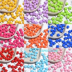 11MM Multi Color Acrylic Pentagram Loose Beads DIY Jewelry Accessories Noctilucent Color Star Spacer Bracelet Making Departments